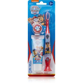 Nickelodeon Paw Patrol Travel Kit sada zubní péče pro děti 3y+ Soft