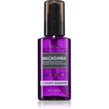 KUNDAL Macadamia Ultra Serum Cherry Blossom regenerační olejové sérum pro poškozené vlasy 100 ml