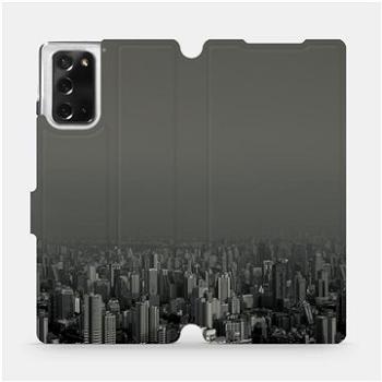 Flipové pouzdro na mobil Samsung Galaxy Note 20 - V063P Město v šedém hávu (5903516332090)