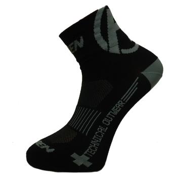 ponožky HAVEN LITE SILVER NEO 2páry černo/šedé Velikost: 40-41