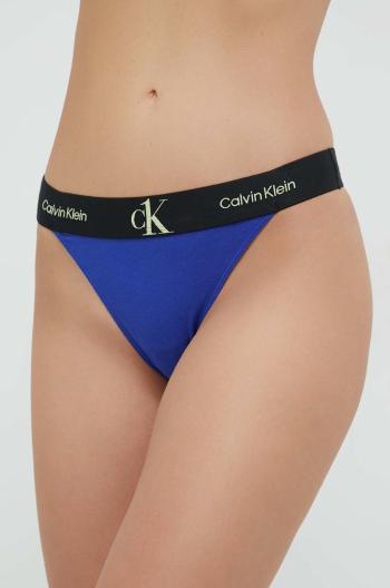 Kalhotky Calvin Klein Underwear tmavomodrá barva