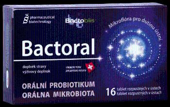 Bactoral Orální probiotikum 16 tablet