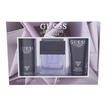 GUESS Seductive Homme dárková kazeta toaletní voda 100 ml + deodorant 226 ml + sprchový gel 200 ml pro muže