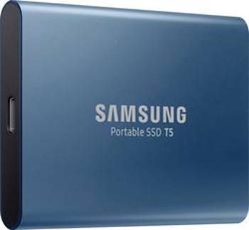 Externí SSD disk Samsung Portable T5, 500 GB, USB-C™ USB 3.2 (2. generace), Ocean Blue