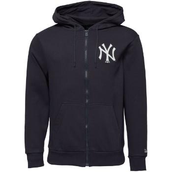 New Era MLB ESSENTIALS FZ HOODY NEYYAN Pánská mikina, tmavě modrá, velikost