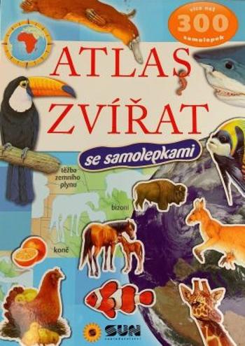 Atlas zvířat se samolepkami