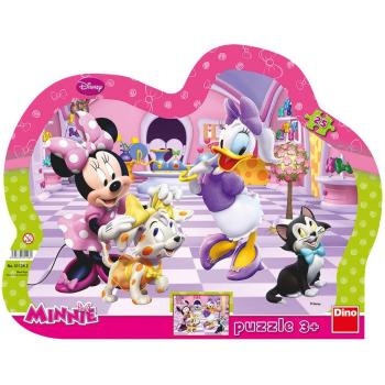 Dino Walt Disney Puzzle deskové Minnie & Mazlíčci 25 dílků