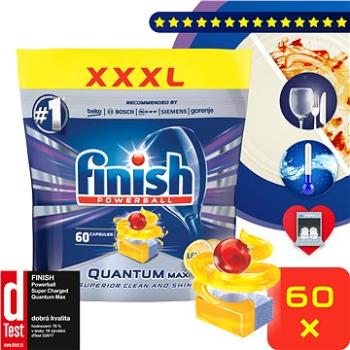 FINISH Quantum tablety do myčky nádobí Lemon Sparkle 60 ks (5997321733470)