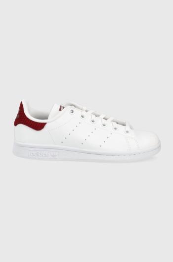 Dětské boty adidas Originals Stan Smith GX3157 bílá barva
