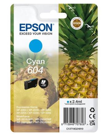 EPSON ink bar Singlepack "Ananas" Cyan 604 Ink, BAR 130 stran