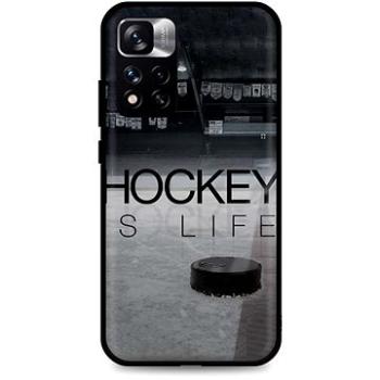 TopQ Xiaomi Redmi Note 11 Pro silikon Hockey Is Life 67931 (Sun-67931)