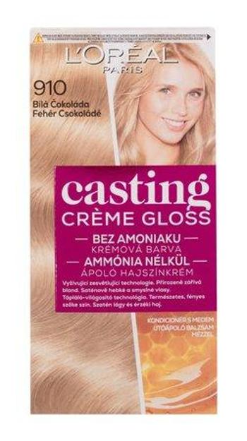 Barva na vlasy L´Oréal Paris - Casting Creme Gloss 910 White Chocolate 48 ml 
