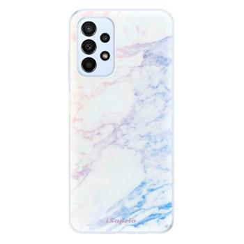 Odolné silikonové pouzdro iSaprio - Raibow Marble 10 - Samsung Galaxy A23 / A23 5G