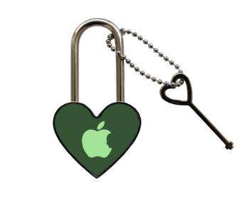 Srdcový zámek  Apple Jobs