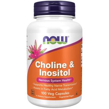 Choline & Inositol 500 mg 100 kaps. - NOW Foods