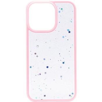 iWill Clear Glitter Star Phone Case pro iPhone 13 Pro Pink (DIP888-5)
