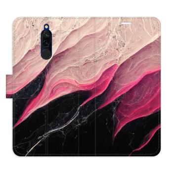 Flipové pouzdro iSaprio - BlackPink Marble - Xiaomi Redmi 8