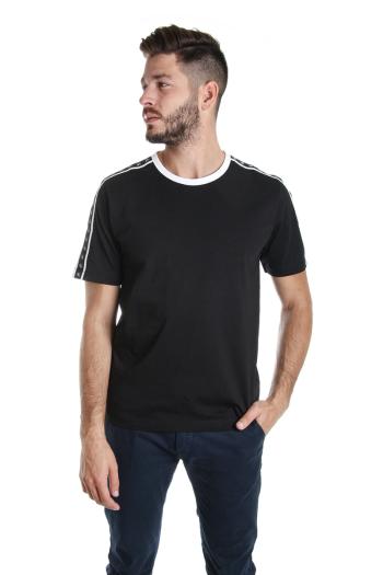 Calvin Klein pánské černé tričko Tape - XL (BAE)