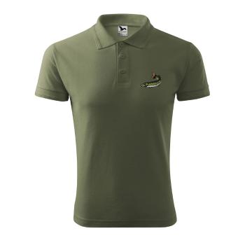 Bontis Polokošile s výšivkou Štika - Khaki | L