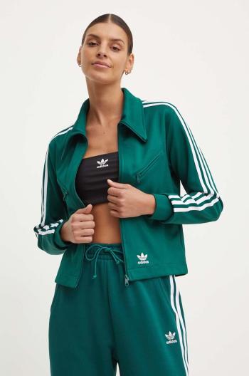 Mikina adidas Originals Montreal Track Top dámská, zelená barva, s aplikací, IP0630