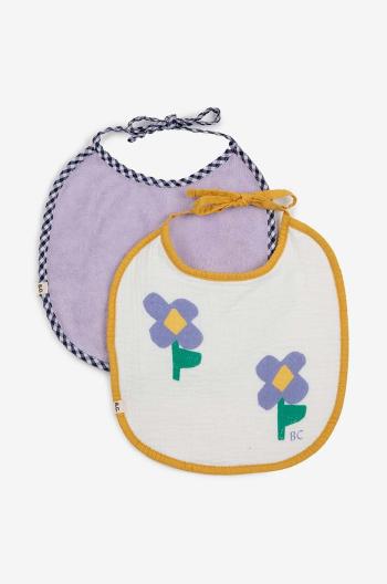 Dětský podbradník Bobo Choses Pansy Flower 2-pack 224AH039