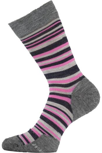 Lasting merino ponožky WWL růžové Velikost: (42-45) L ponožky