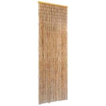 Dveřní závěs proti hmyzu, bambus, 56x185 cm (43720)