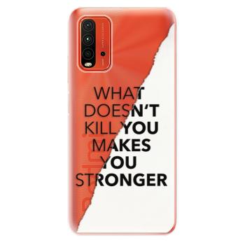 Odolné silikonové pouzdro iSaprio - Makes You Stronger - Xiaomi Redmi 9T