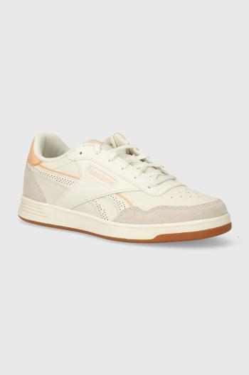 Sneakers boty Reebok Classic Court Advance béžová barva, 100074320