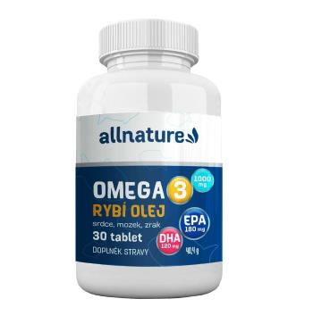 Allnature Omega 3 30 tobolek