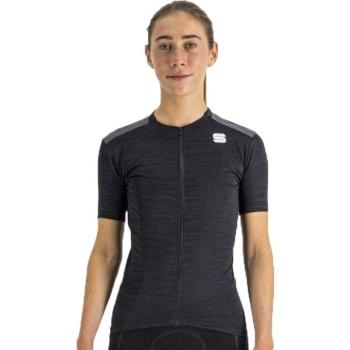 Sportful KELLY W SHORT SLEEVE JERSEY Dámský cyklistický dres, černá, velikost M