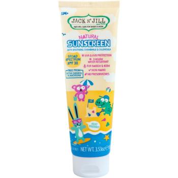 Jack N’ Jill Natural Sunscreen opalovací krém pro děti SPF 30 100 g