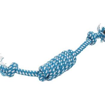 Surtep Hračka pro psa bavlněný válec 26 cm modrý (SUR39728)