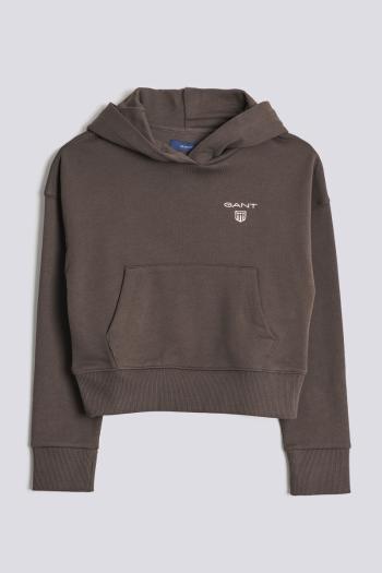 MIKINA GANT D2. CONTRAST SHIELD HOODIE černá 158/164