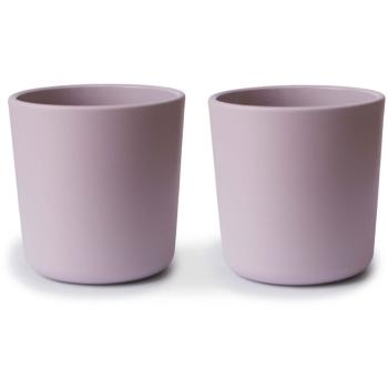 Mushie Dinnerware Cup hrnek Soft Lilac 2 ks