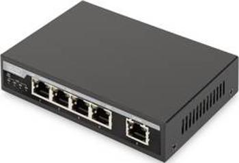 Síťový switch Digitus, DN-95330, 4 porty, 1 GBit/s, funkce PoE