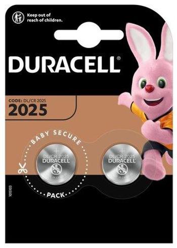 Duracell CR2025 2ks 5000394045514