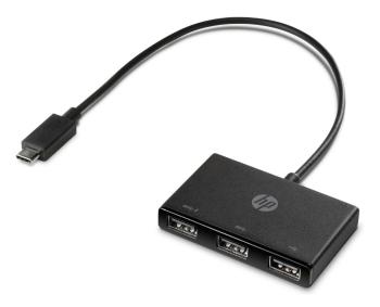 HP USB-C to USB-A Hub