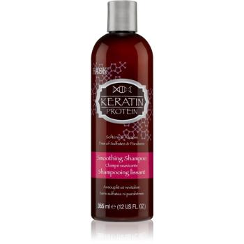 HASK Keratin Protein uhlazující šampon pro poškozené, chemicky ošetřené vlasy 355 ml