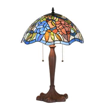 Stolní lampa Tiffany Madlyn - 41x60 cm E27/max 2x60W 5LL-1204