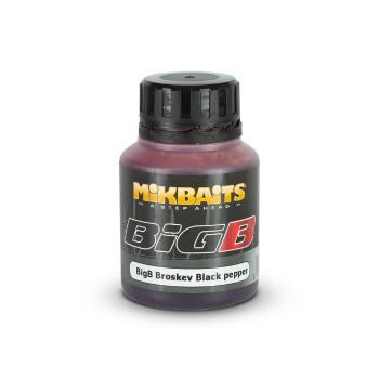 Mikbaits Big ultra dip 125ml - BigB Broskev Black pepper