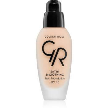 Golden Rose Satin Smoothing dlouhotrvající tekutý make-up SPF 15 odstín 23 34 ml