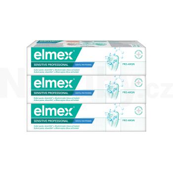 Elmex Sensitive Professional Gentle Whitening zubní pasta 3x75 ml