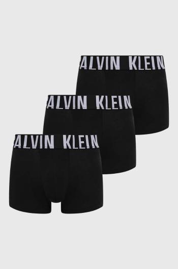 Boxerky Calvin Klein Underwear 3-pack pánské, černá barva, 000NB3608A