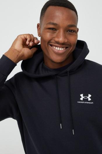 Mikina Under Armour pánská, černá barva, s kapucí, s aplikací, 1373880