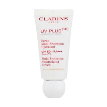 Clarins UV Plus 5P Multi-Protection Moisturizing Screen SPF50 30 ml opalovací přípravek na obličej Beige na všechny typy pleti; na dehydratovanou pleť