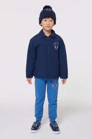 Dětská bunda Kenzo Kids tmavomodrá barva, K60721