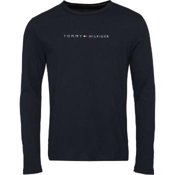 Tommy Hilfiger ORIGINAL LS Pánské triko, tmavě modrá, velikost