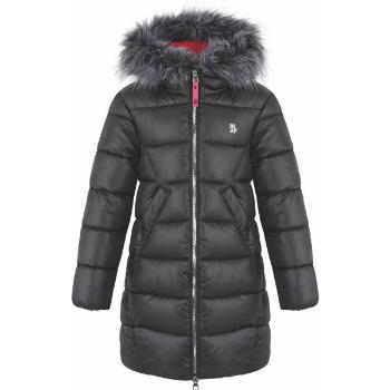 Loap INTIMOSS Dívčí zimní kabát, černá, velikost 158-164