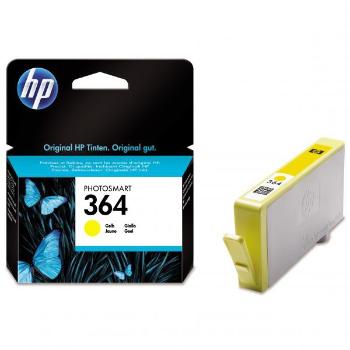 HP CB320EE - originální cartridge HP 364, žlutá, 3ml